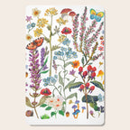 Wild Flowers Paradise Cutting Board Gallery Image 1