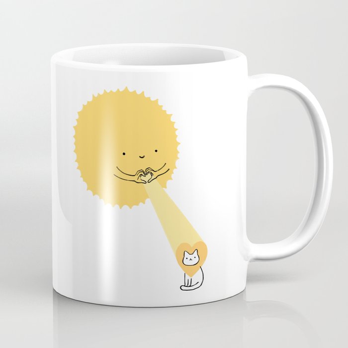 Love keeps the heart warm Coffee Mug Gallery Image 1