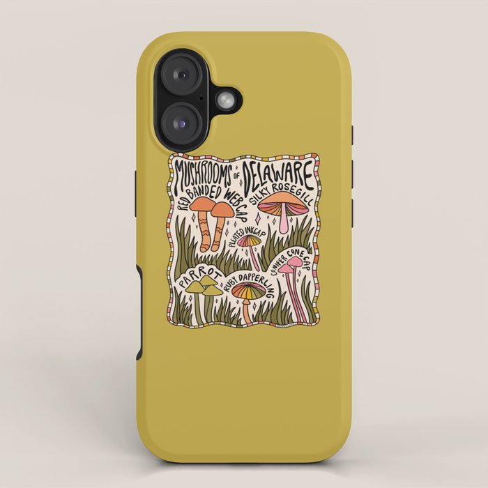 Mushrooms of Delaware iPhone Case Gallery Image 1
