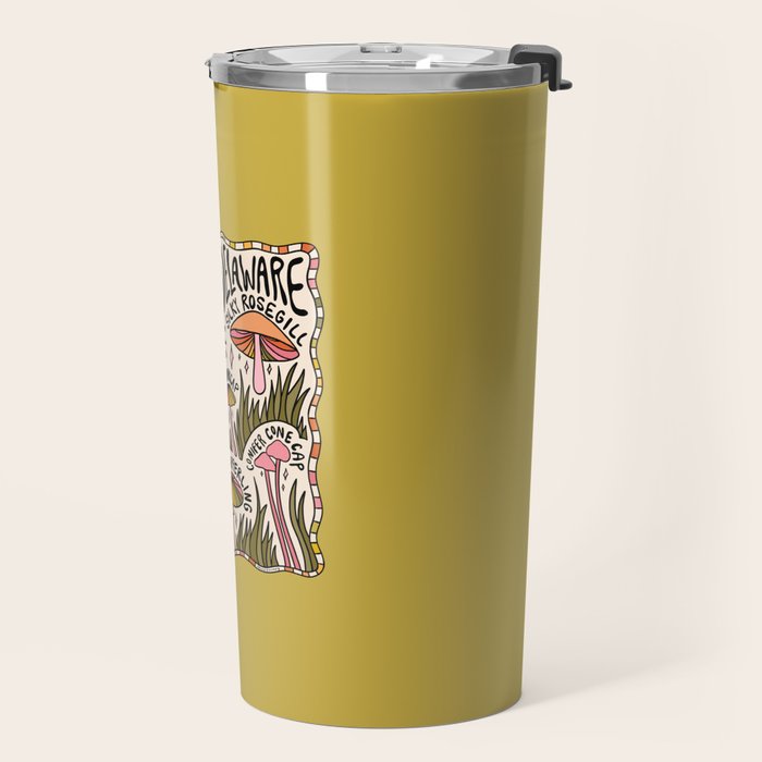 Mushrooms of Delaware Travel Mug Gallery Image 2