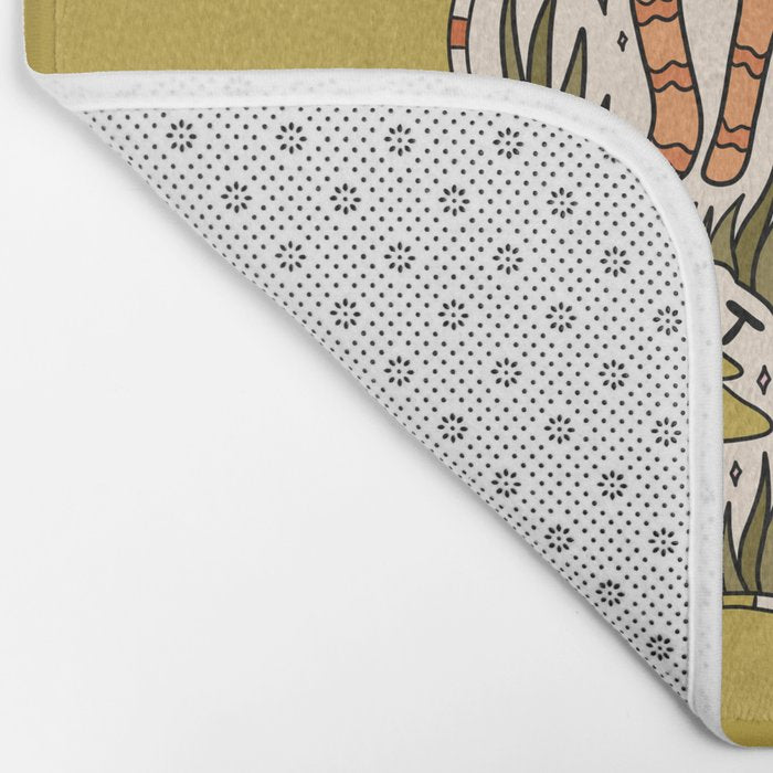 Mushrooms of Delaware Bath Mat Gallery Image 2