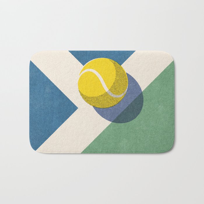 BALLS - Tennis - Hard Court - II Bath Mat Gallery Image 1