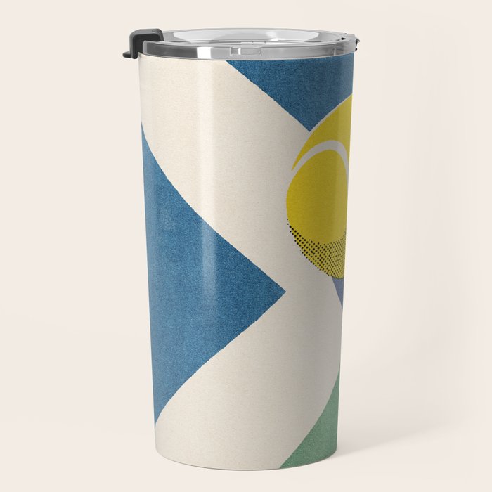 BALLS - Tennis - Hard Court - II Travel Mug Gallery Image 3