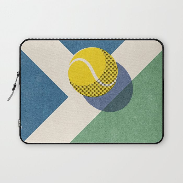 BALLS - Tennis - Hard Court - II Laptop Sleeve Gallery Image 1