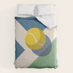 BALLS - Tennis - Hard Court - II Comforter Gallery Image 6