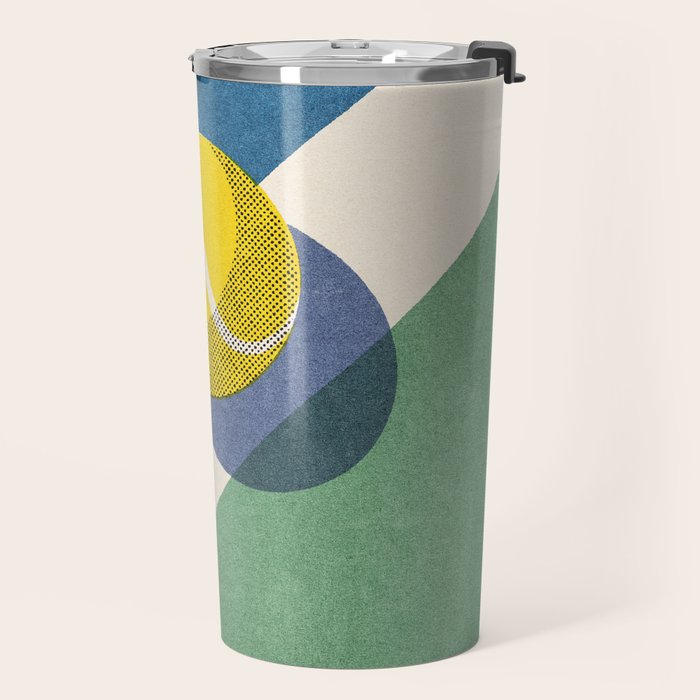 BALLS - Tennis - Hard Court - II Travel Mug Gallery Image 2