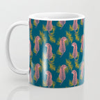 Paisley Tiger - navy Coffee Mug Gallery Image 3