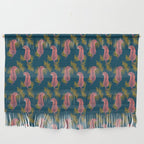 Paisley Tiger - navy Wall Hanging Gallery Image 1