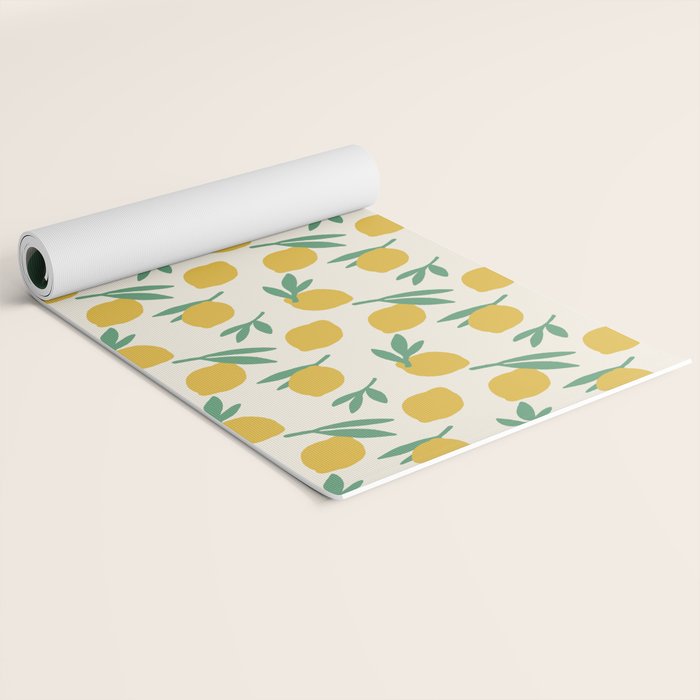 Citrus - Illustration Yoga Mat Gallery Image 2
