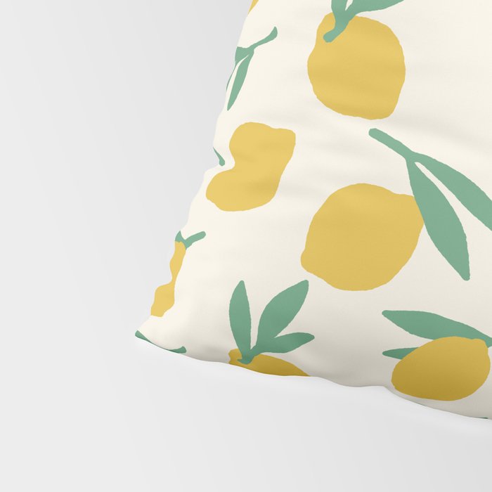 Citrus - Illustration Pillow Sham Gallery Image 4