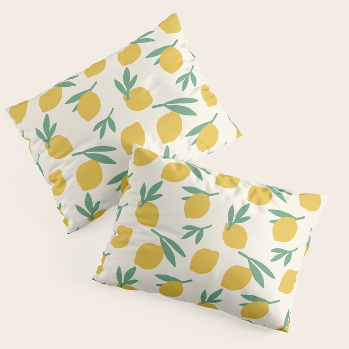 Citrus - Illustration Pillow Sham Gallery Image 3