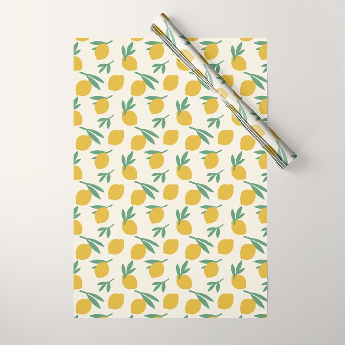 Citrus - Illustration Wrapping Paper Gallery Image 1