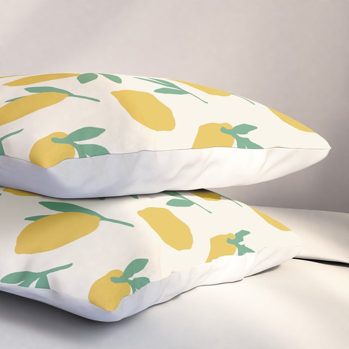 Citrus - Illustration Pillow Sham Gallery Image 3