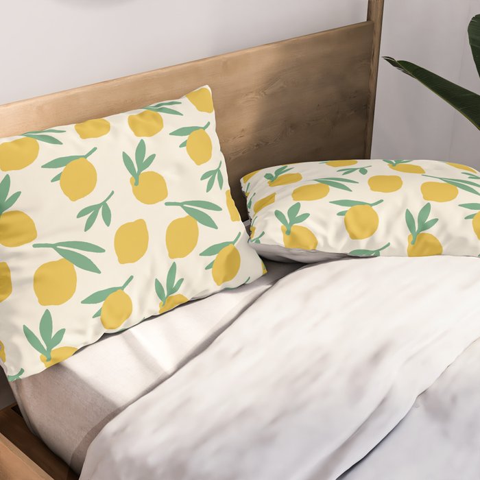 Citrus - Illustration Pillow Sham Gallery Image 2