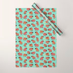 Capybath time Wrapping Paper Gallery Image 1