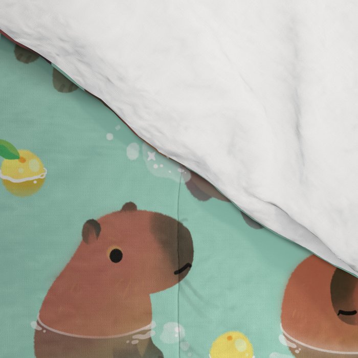 Capybath time Comforter Gallery Image 4