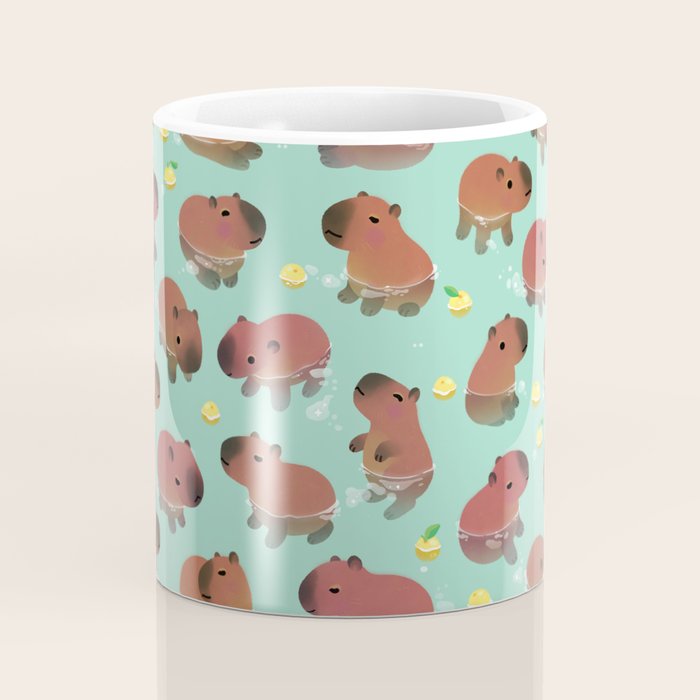 Capybath time Coffee Mug Gallery Image 4