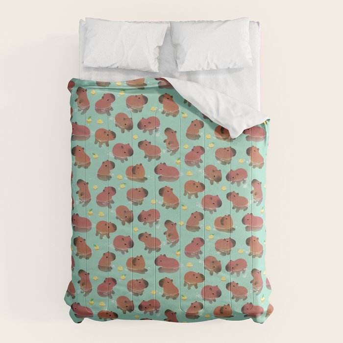 Capybath time Comforter Gallery Image 6