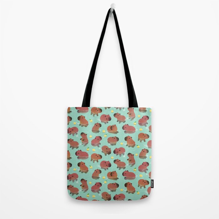Capybath time Tote Bag Gallery Image 2