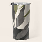 Abstract Art Tropical Leaves 92 Travel Mug Gallery Image 3