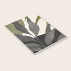 Abstract Art Tropical Leaves 92 Notebook Gallery Image 3