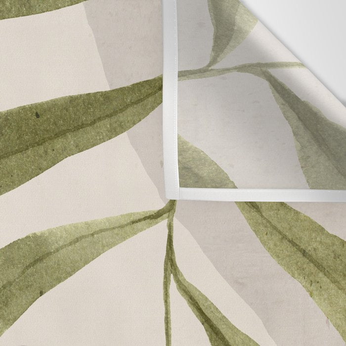 Abstract Art Tropical Leaves 92 Wall Tapestry Gallery Image 3