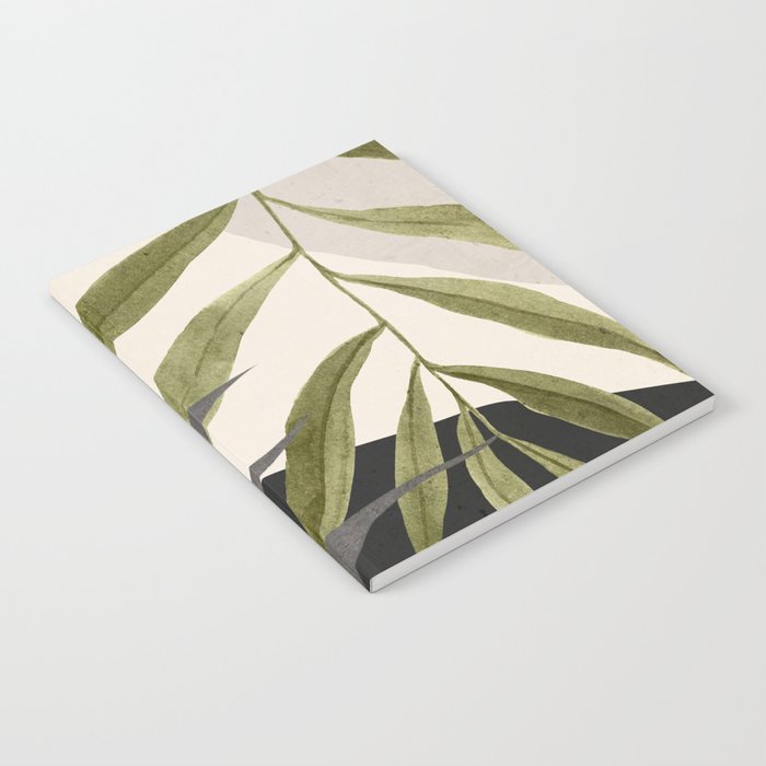 Abstract Art Tropical Leaves 92 Notebook Gallery Image 2