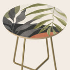 Abstract Art Tropical Leaves 92 Side Table Gallery Image 2