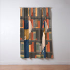 Library Love Window Curtain Gallery Image 3