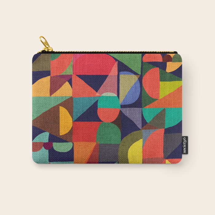 Color Blocks Carry All Pouch Gallery Image 1