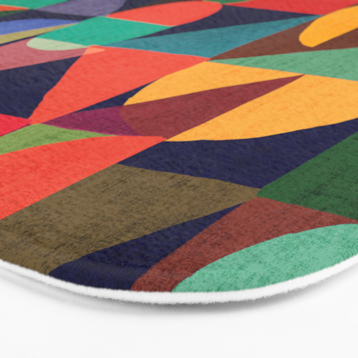 Color Blocks Bath Mat Gallery Image 3