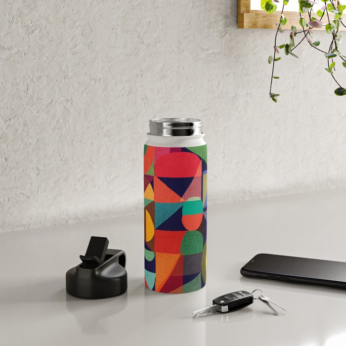 Color Blocks Water Bottle Gallery Image 5
