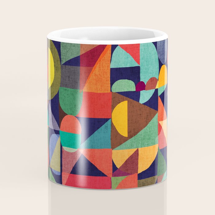 Color Blocks Coffee Mug Gallery Image 4