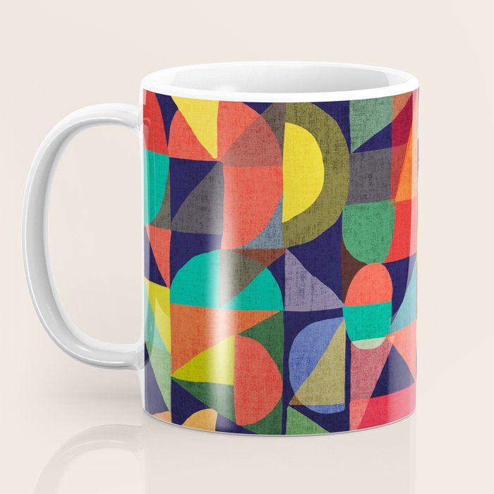 Color Blocks Coffee Mug Gallery Image 3