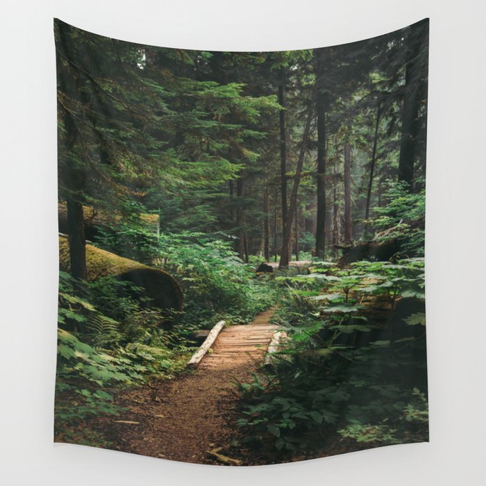 A Walk in the Woods II Wall Tapestry Gallery Image 4