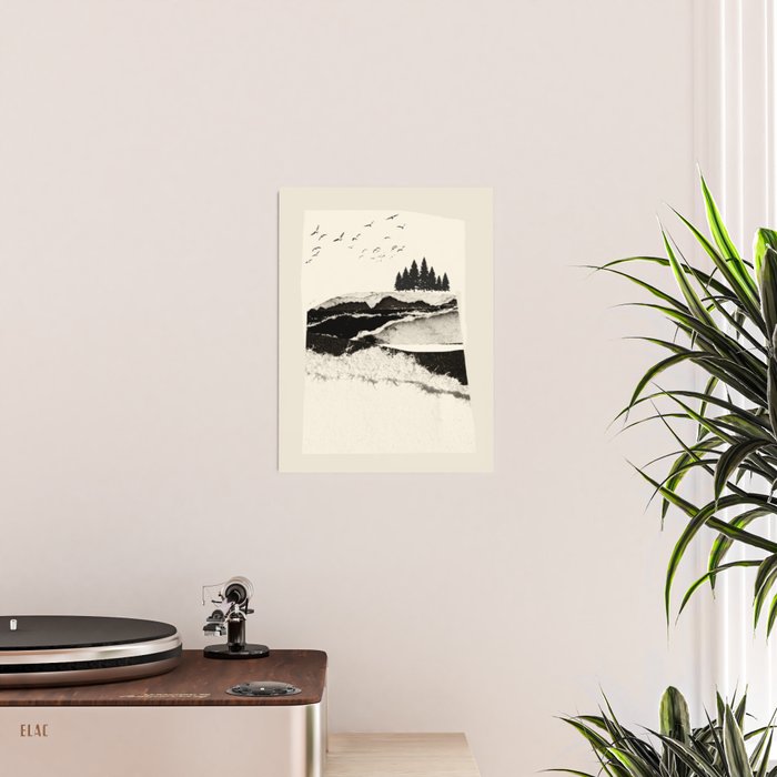 minimal collage/ Landscape Poster Gallery Image 2