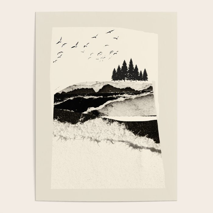 minimal collage/ Landscape Poster Gallery Image 4