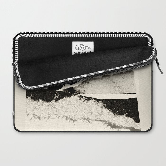 minimal collage/ Landscape Laptop Sleeve Gallery Image 2