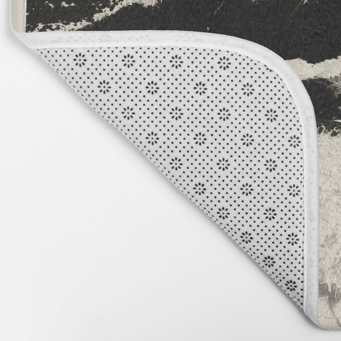 minimal collage/ Landscape Bath Mat Gallery Image 2