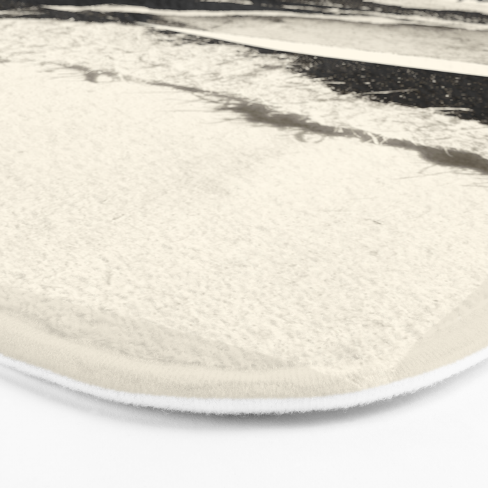 minimal collage/ Landscape Bath Mat Gallery Image 3