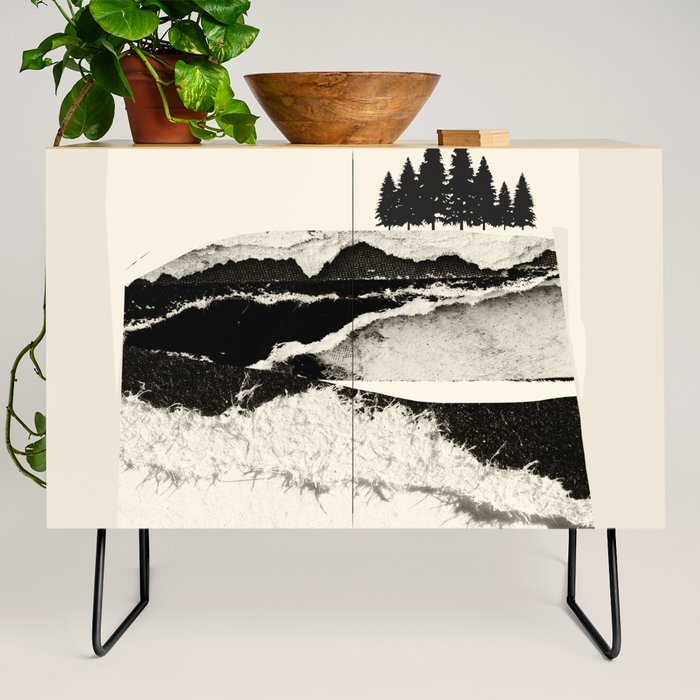 minimal collage/ Landscape Credenza Gallery Image 2