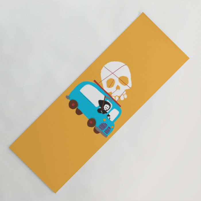 Death on wheels Yoga Mat Gallery Image 1