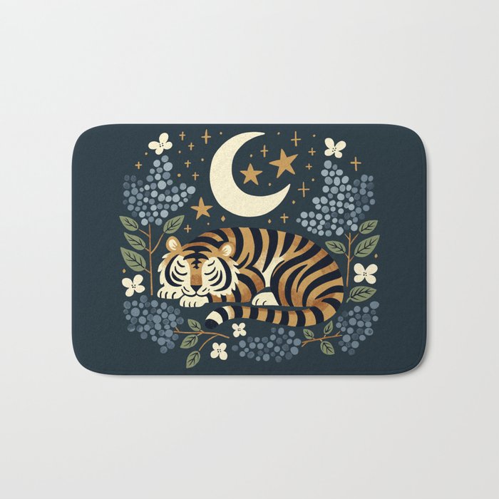 Slumbering Tiger Bath Mat