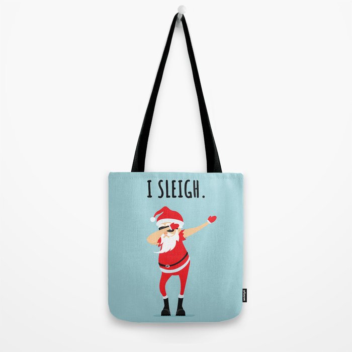 Dabbing Santa I Sleigh Tote Bag Gallery Image 2