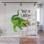 Back the T. Rex up! Wall Mural Gallery Image 1
