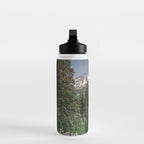 Mount Rainier Wanderlust II - Pacific Northwest Mountain Adventure Water Bottle Gallery Image 3