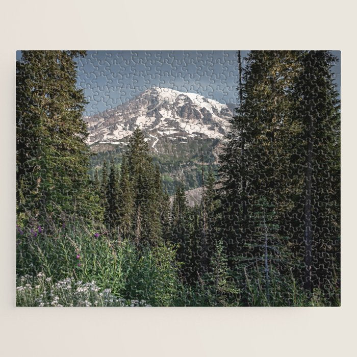 Mount Rainier Wanderlust II - Pacific Northwest Mountain Adventure Jigsaw Puzzle Gallery Image 1