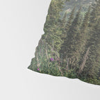 Mount Rainier Wanderlust II - Pacific Northwest Mountain Adventure Pillow Sham Gallery Image 4