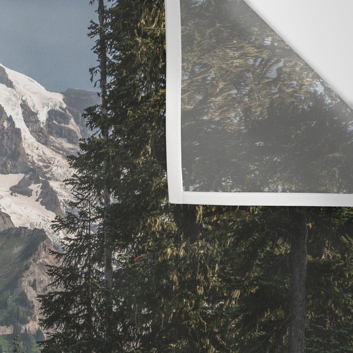 Mount Rainier Wanderlust II - Pacific Northwest Mountain Adventure Wall Tapestry Gallery Image 3