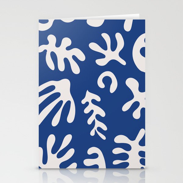 Henri Matisse Organic Cut Out Leaf Shape Pattern Stationery Card Gallery Image 1
